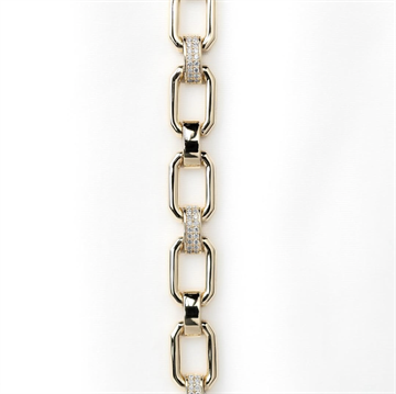 Nuran - Monaco Armbånd i 14kt Guld m. 0,54ct